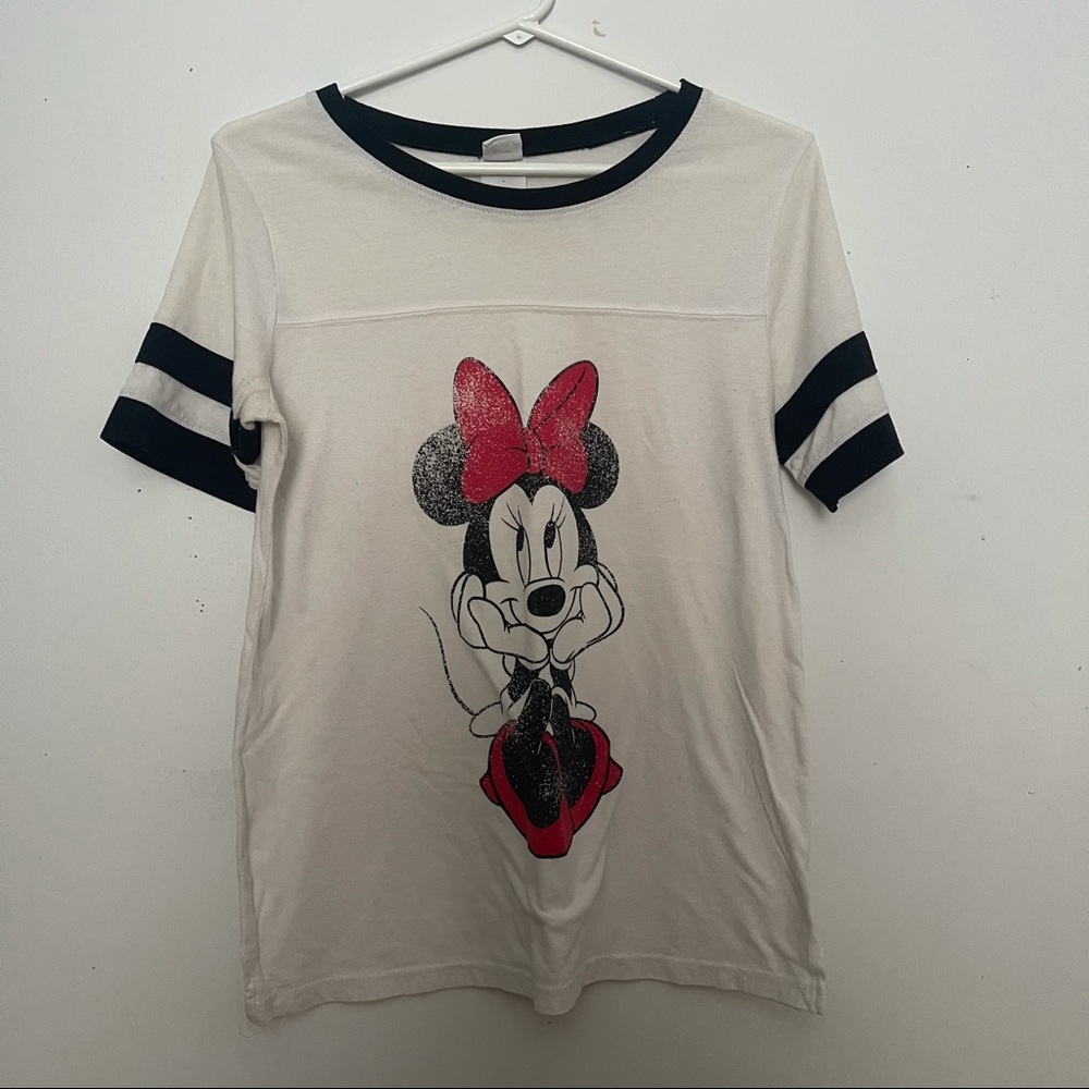 [Disney] Minnie Mouse Jersey T-Shirt